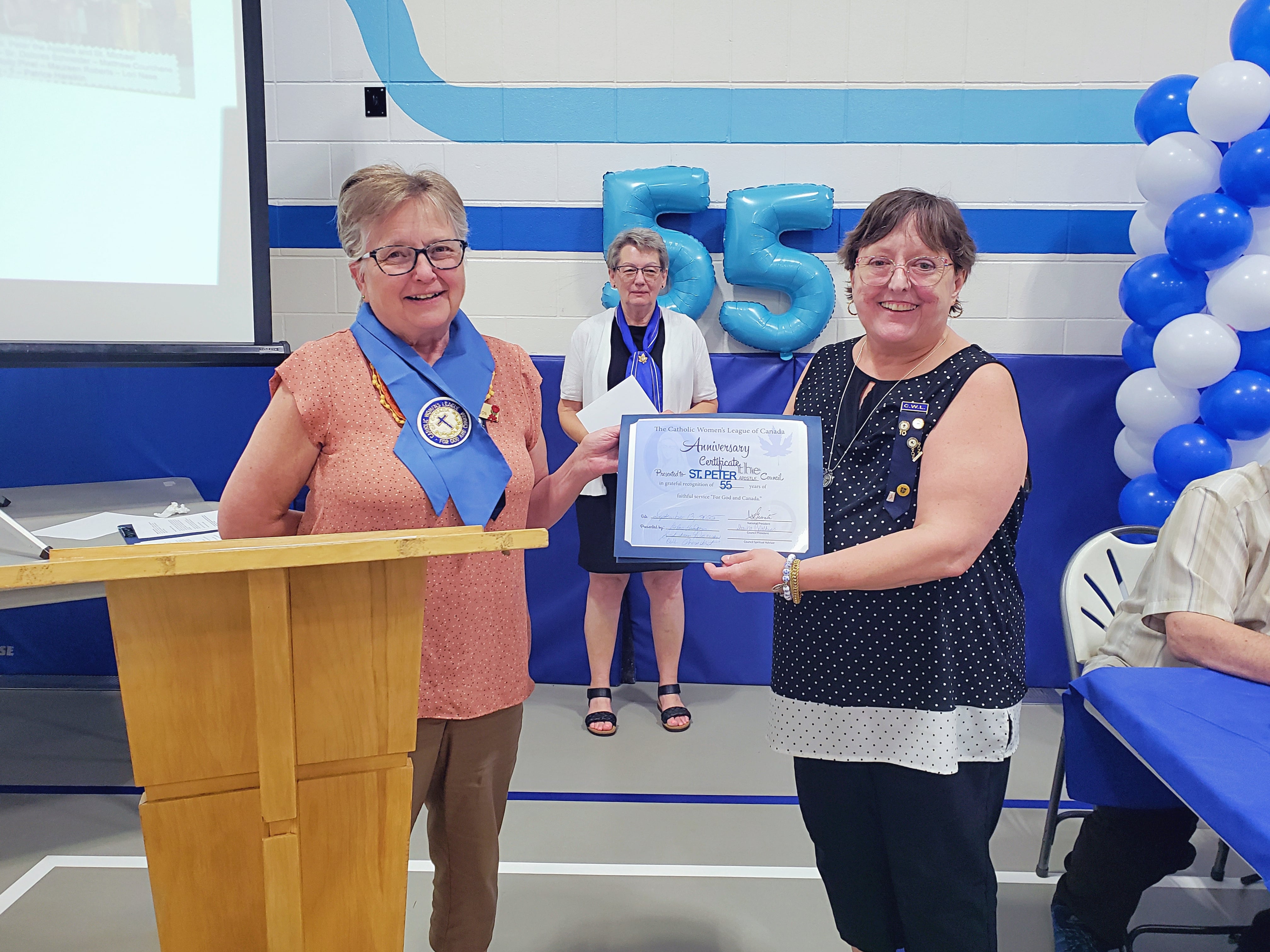 55th Church and CWL Anniversary Celebration