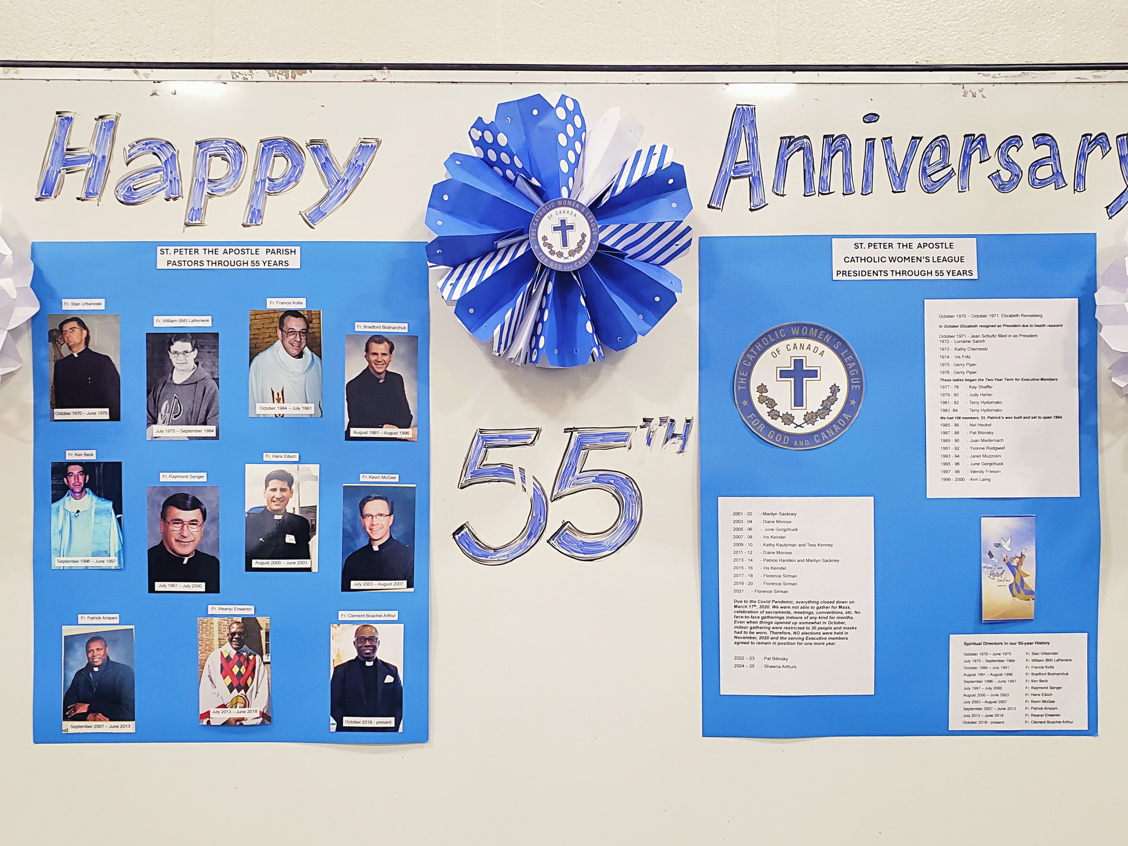 55th Church and CWL Anniversary Celebration