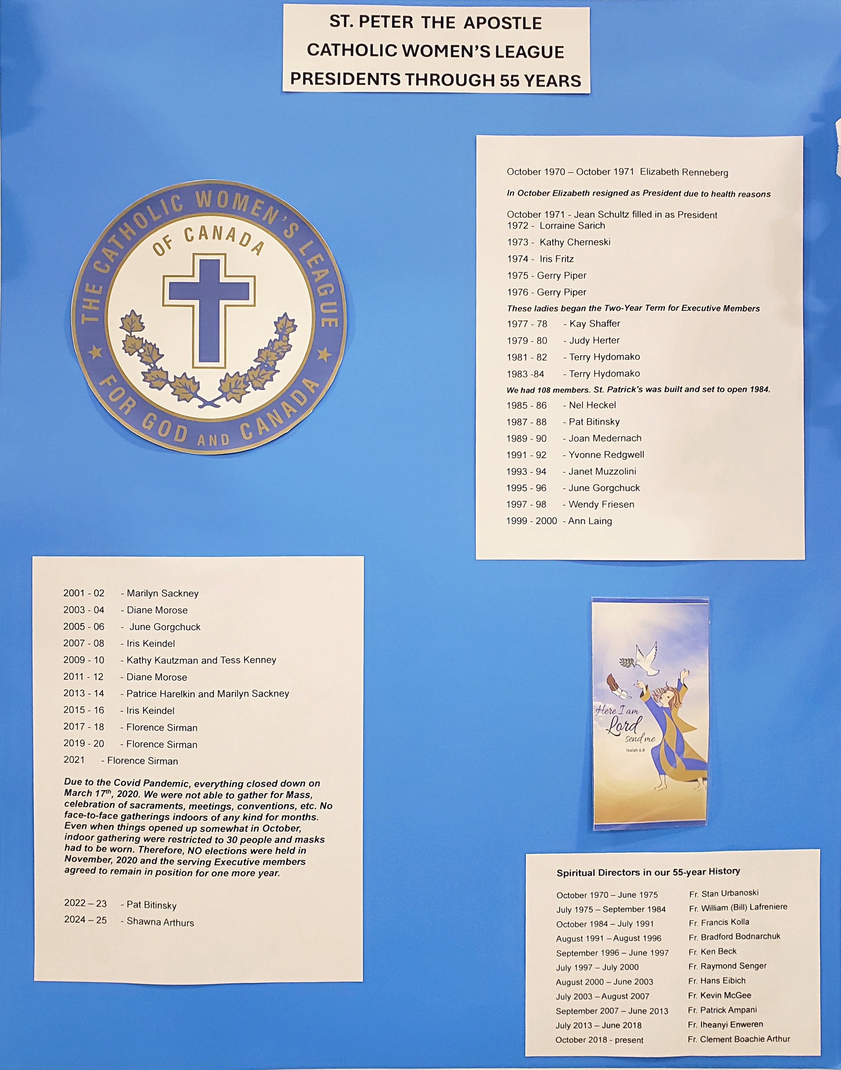 55th Church and CWL Anniversary Celebration