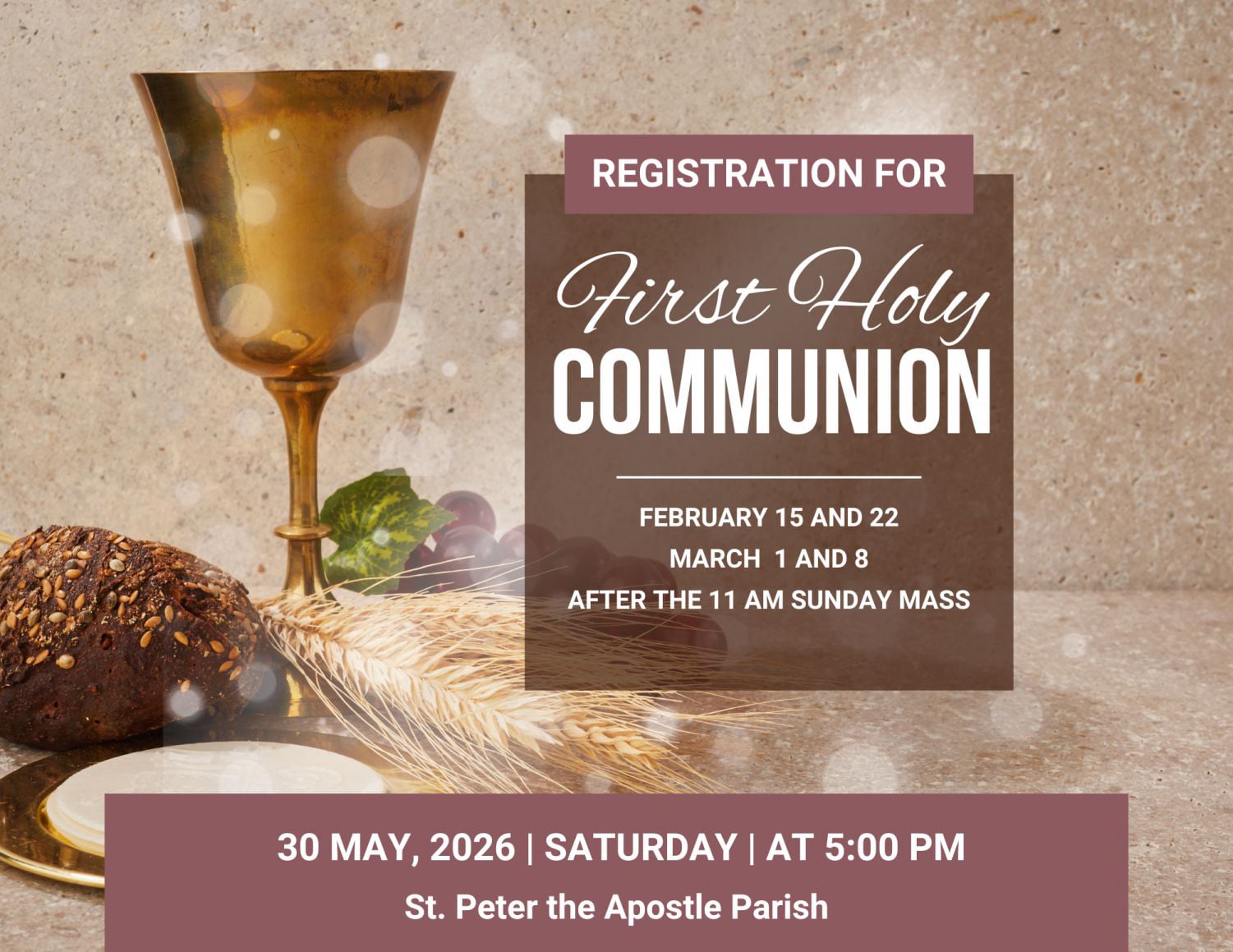 First-Communion-Registration