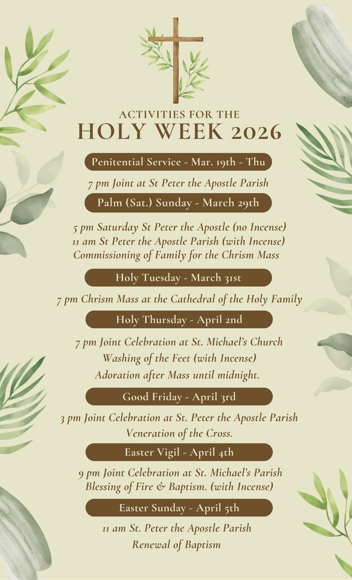 Reconciliation Registration